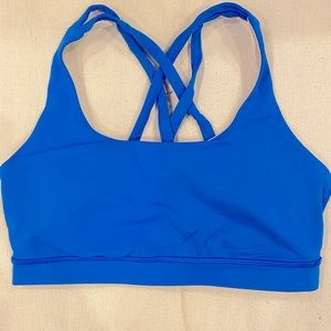 Lululemon Energy Bra in Blue size 8